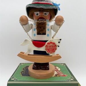 Steinbach Nutcracker with White Horse chubby collection S-1326